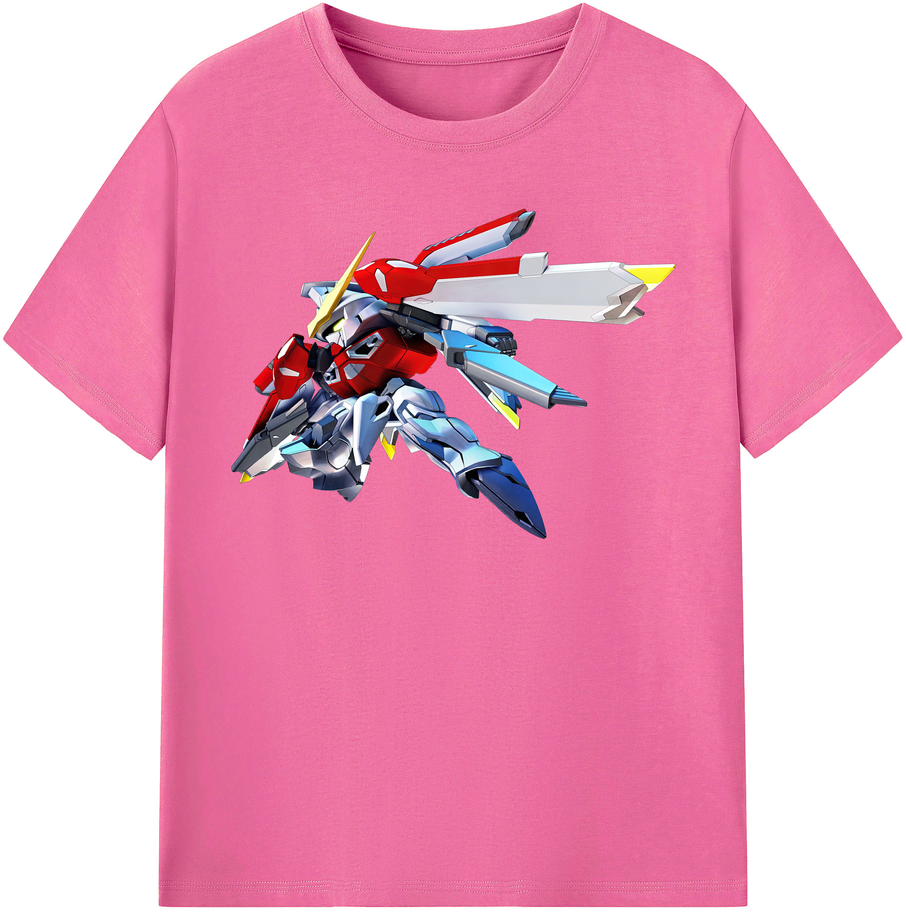 （画像用） 機動戦士ガンダム Mobile Suit Gundam レディースカジュアルプリントTシャツ（綿100％）